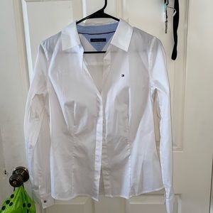 Tommy Hilfiger white dress shirt NWOT